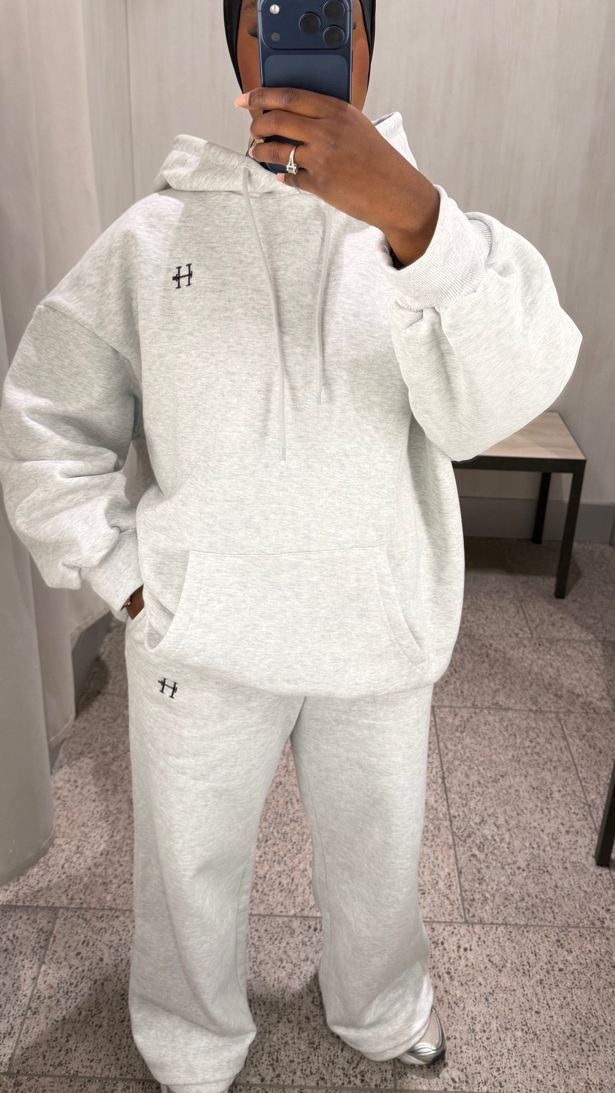 ENSEMBLE ESSENTIAL GRIS - COLLECTION HIVER