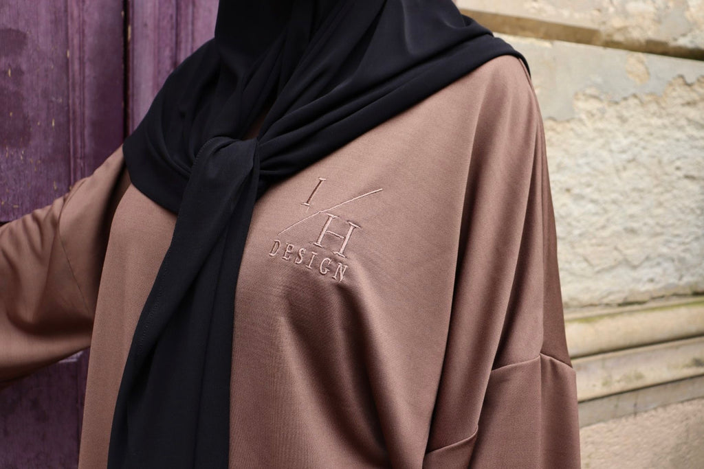 ROBE ESSENTIAL - MARRON