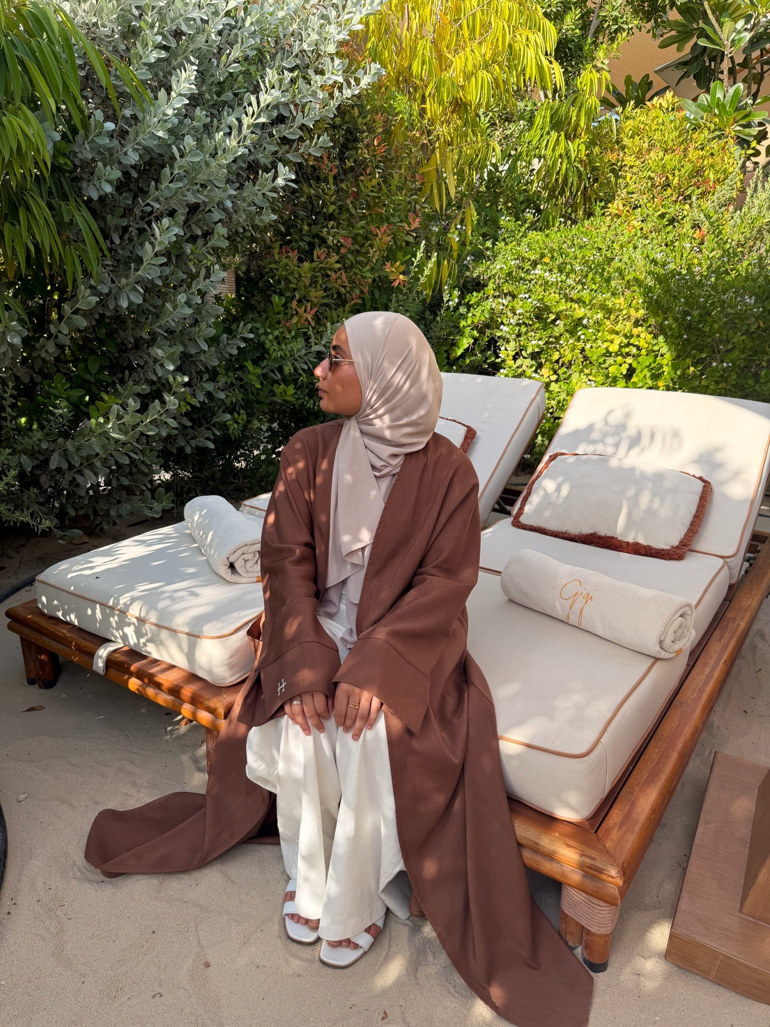 KIMONO MODESTY - MARRON
