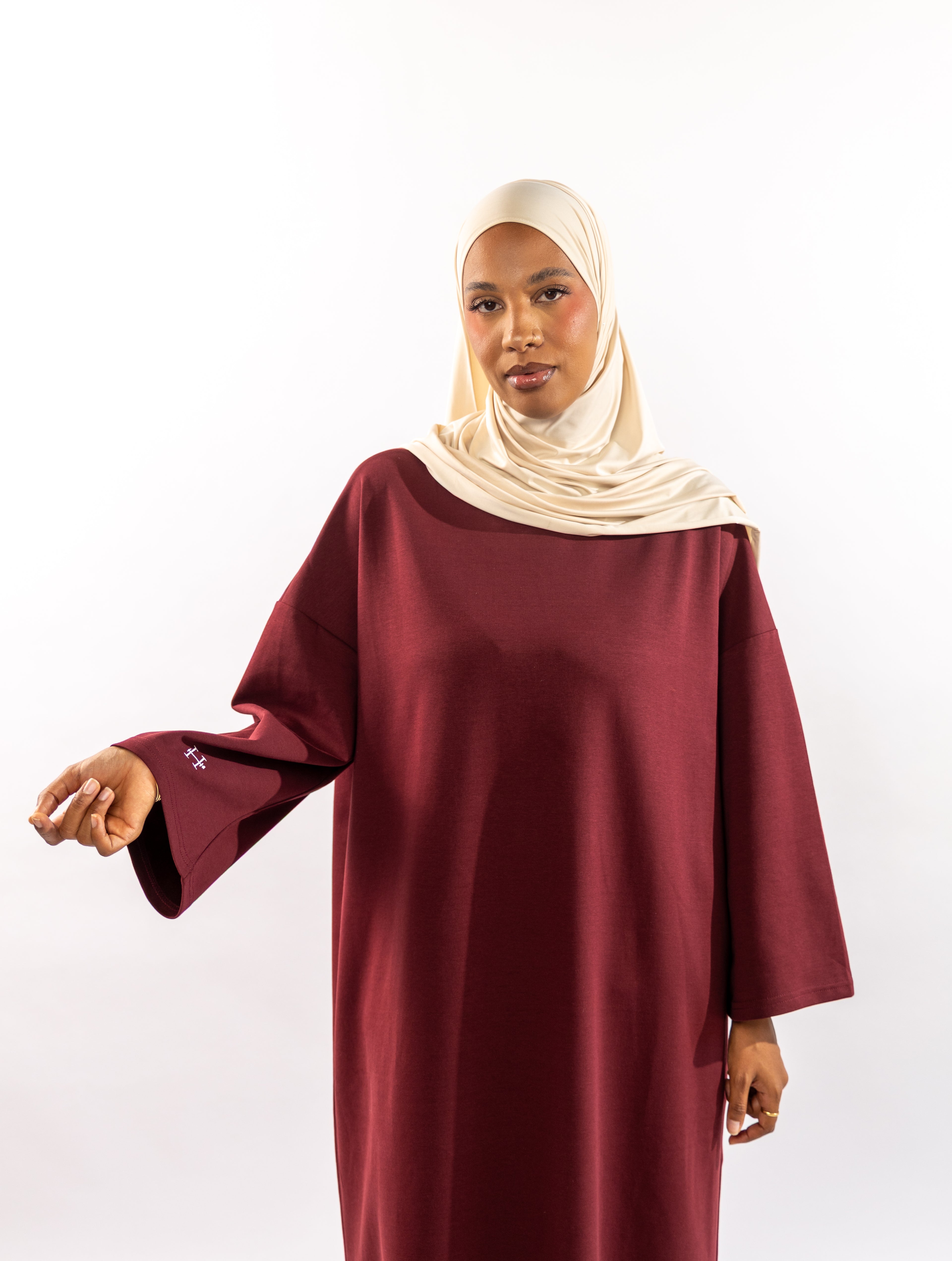 ROBE ESSENTIAL - BORDEAUX