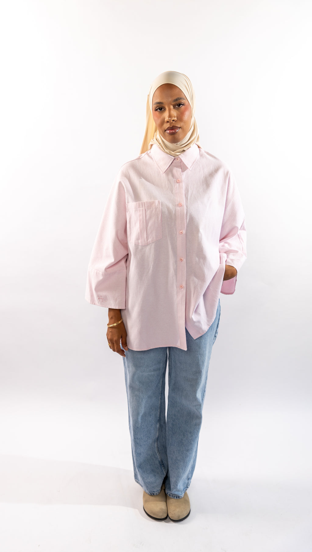 CHEMISE CASUAL - ROSE