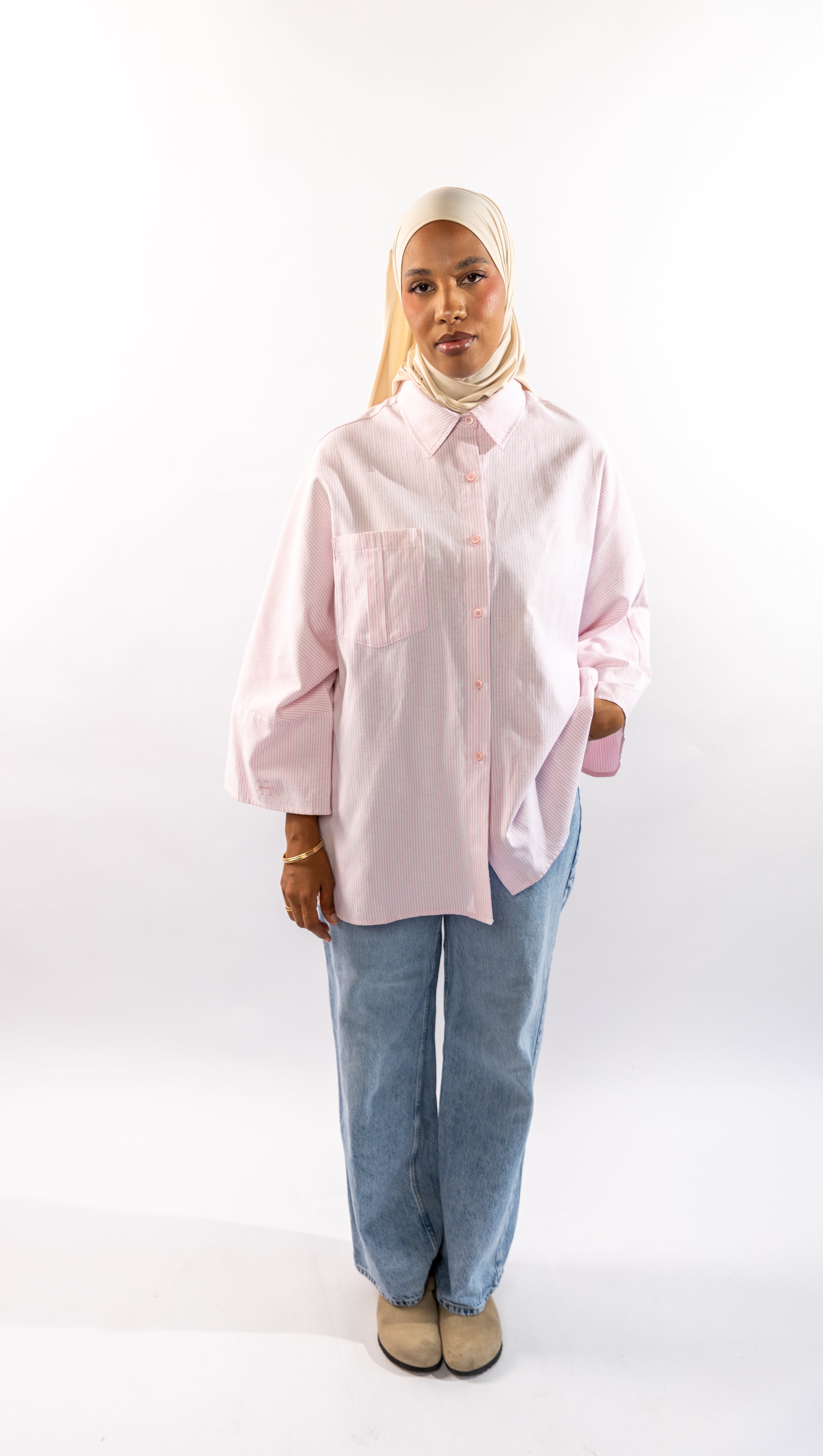 CHEMISE CASUAL - ROSE