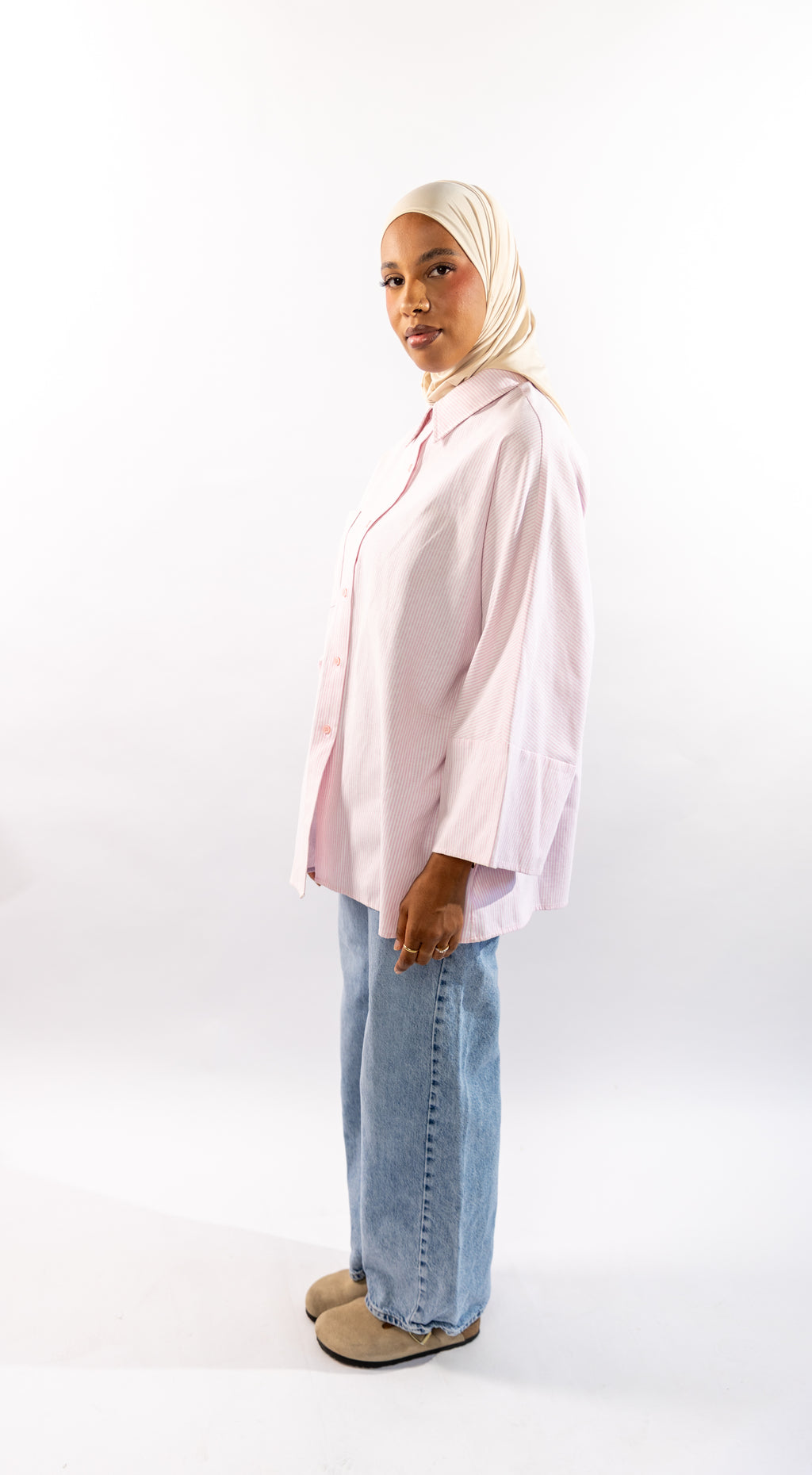 CHEMISE CASUAL - ROSE