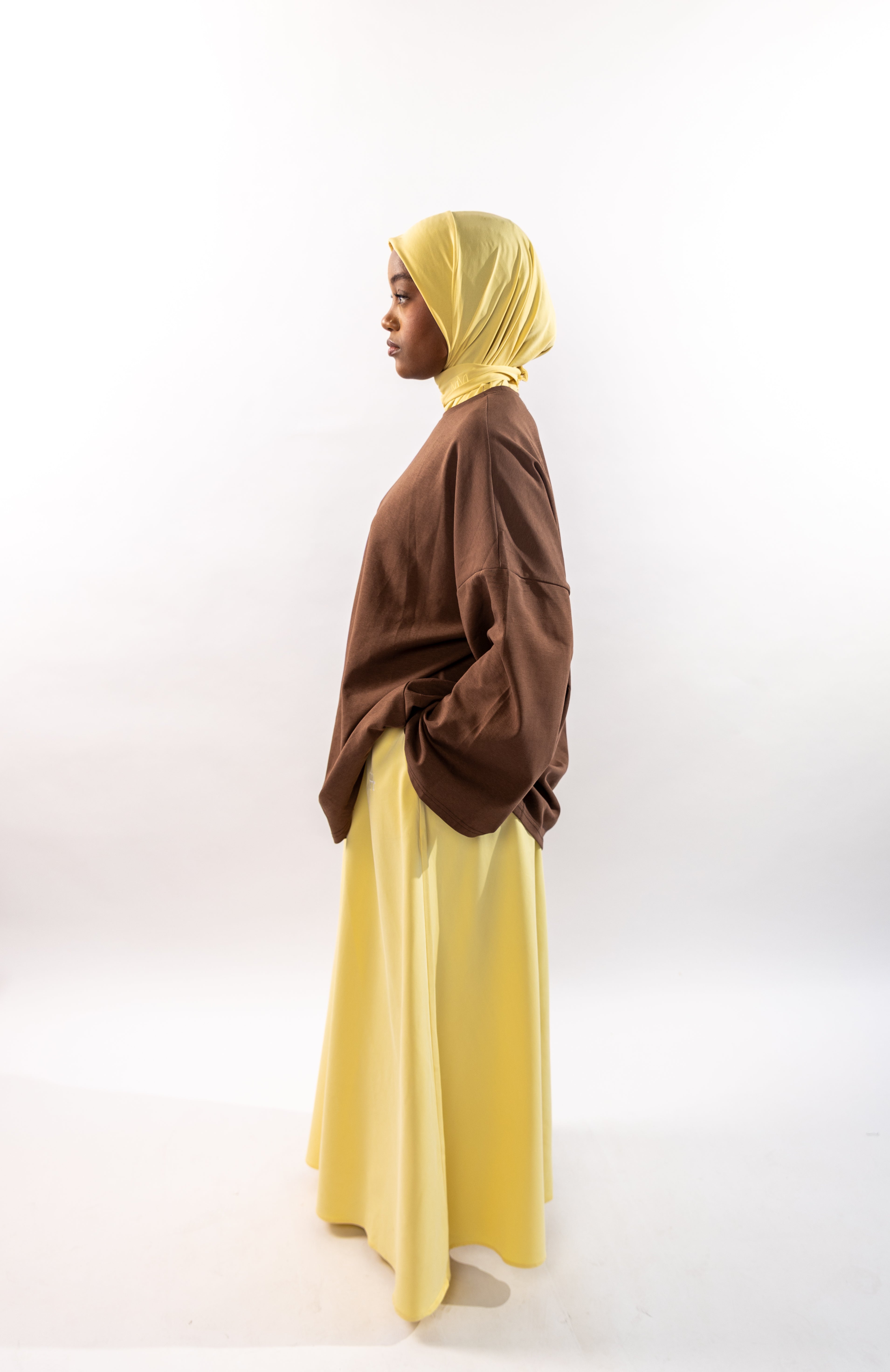 JUPE ESSENTIAL - JAUNE