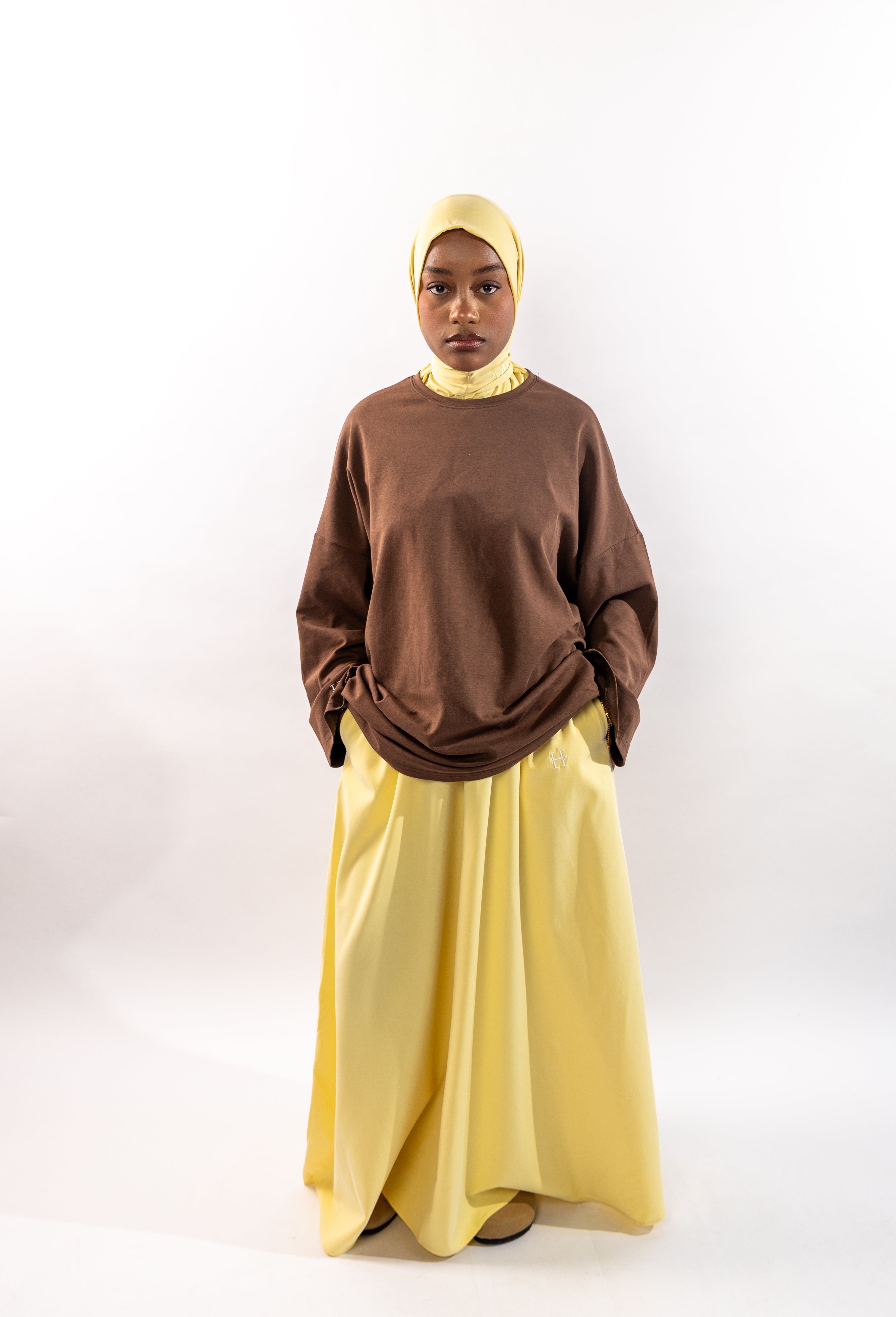 JUPE ESSENTIAL - JAUNE