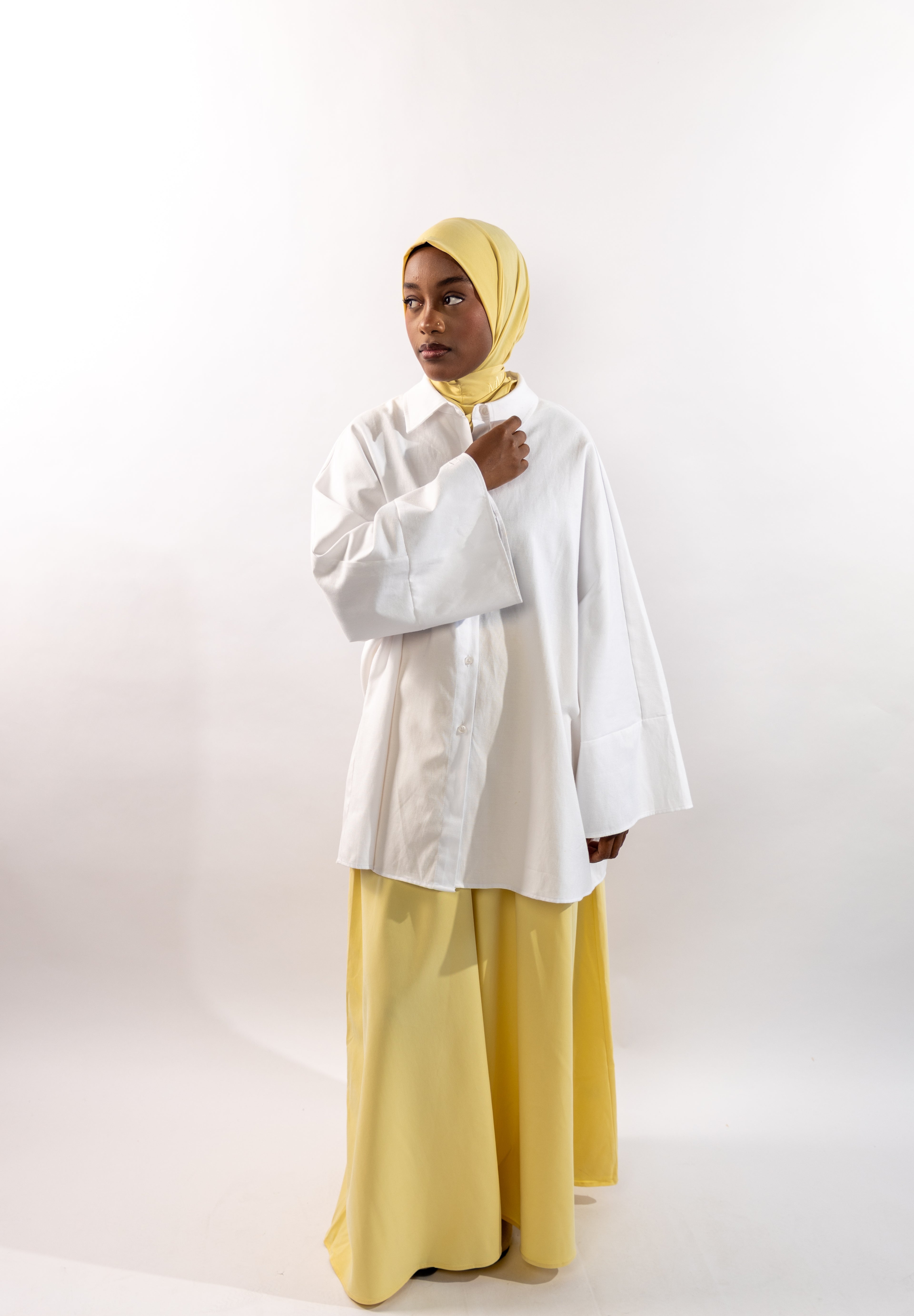 CHEMISE CASUAL - BLANCHE LOGO BLANC