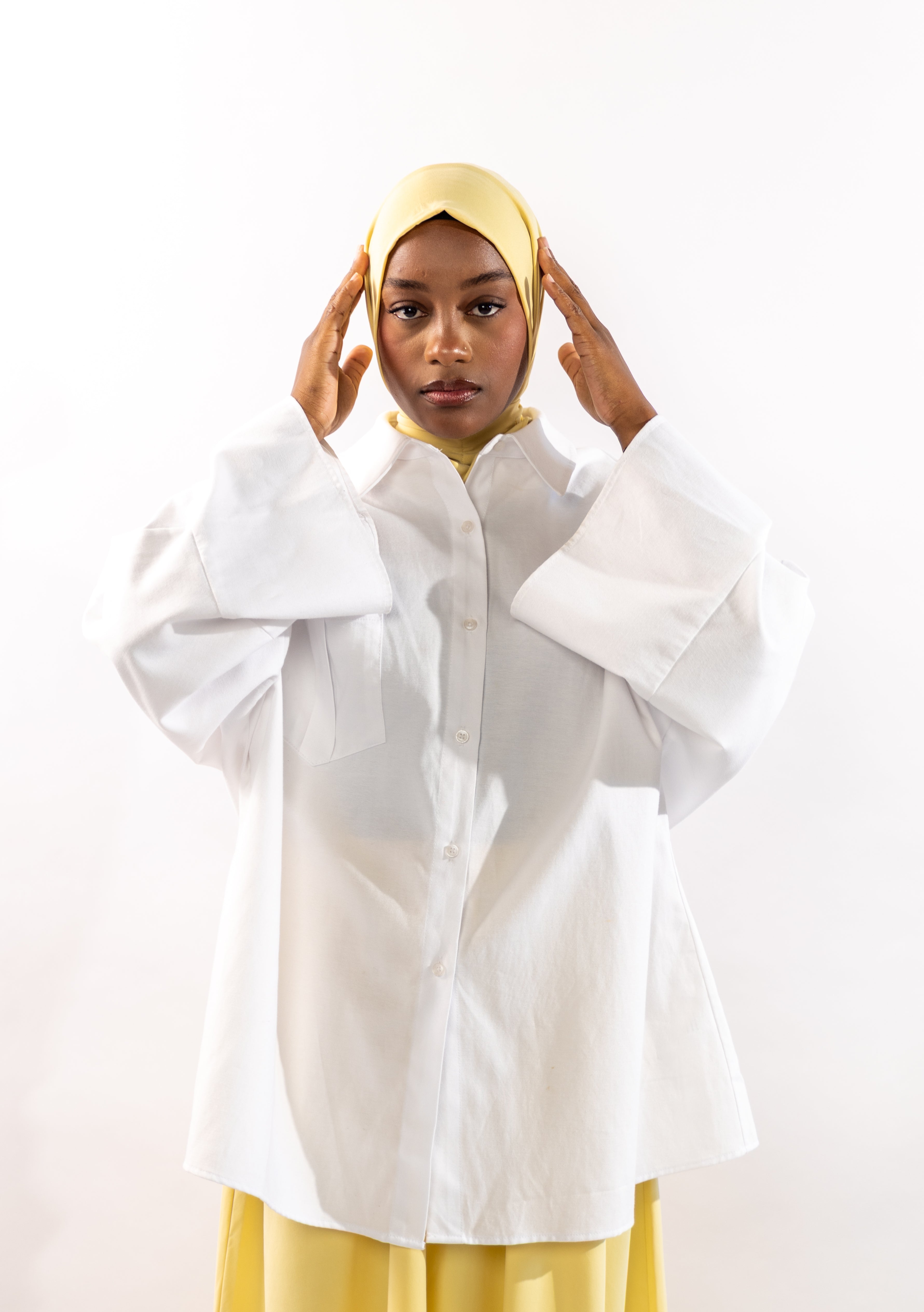 CHEMISE CASUAL - BLANCHE LOGO BLANC