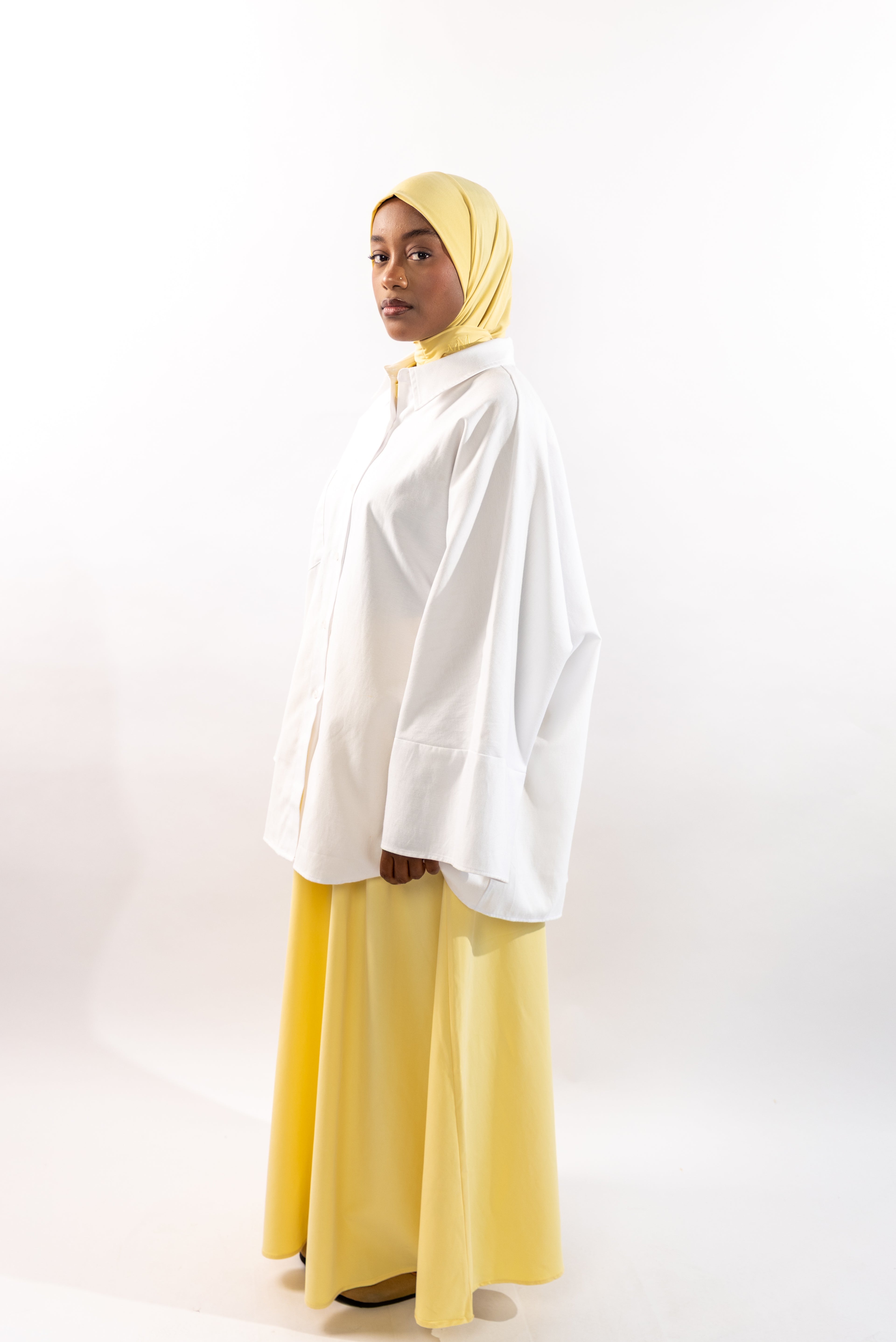 CHEMISE CASUAL - BLANCHE LOGO BLANC