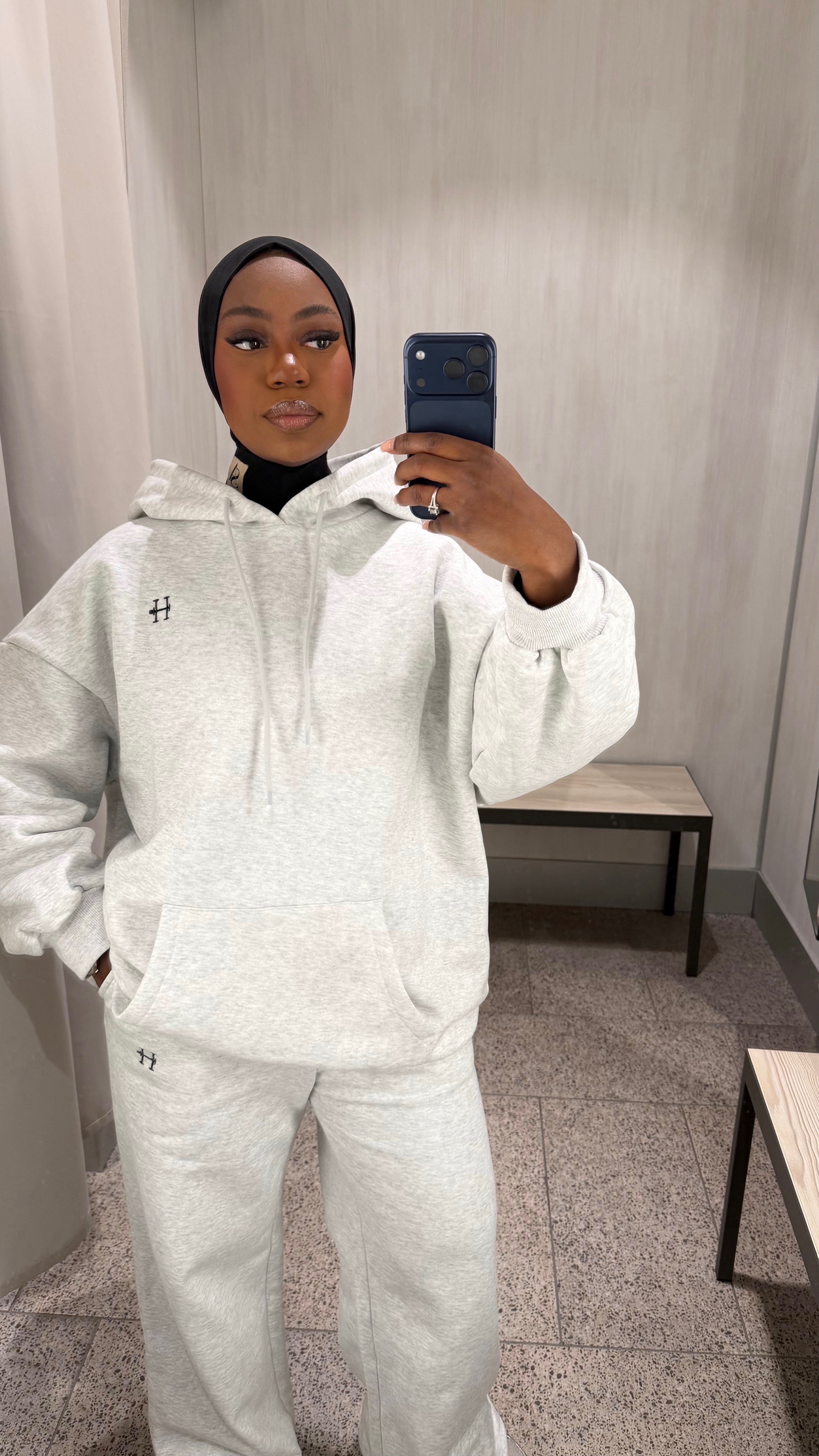 ENSEMBLE ESSENTIAL GRIS - COLLECTION HIVER