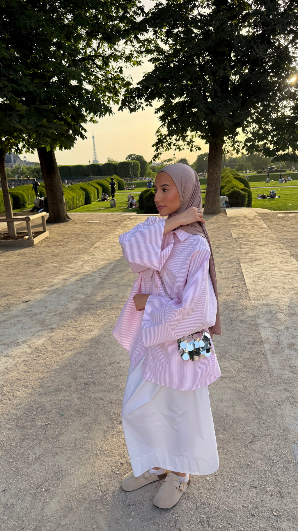 CHEMISE CASUAL - ROSE
