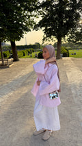CHEMISE CASUAL - ROSE