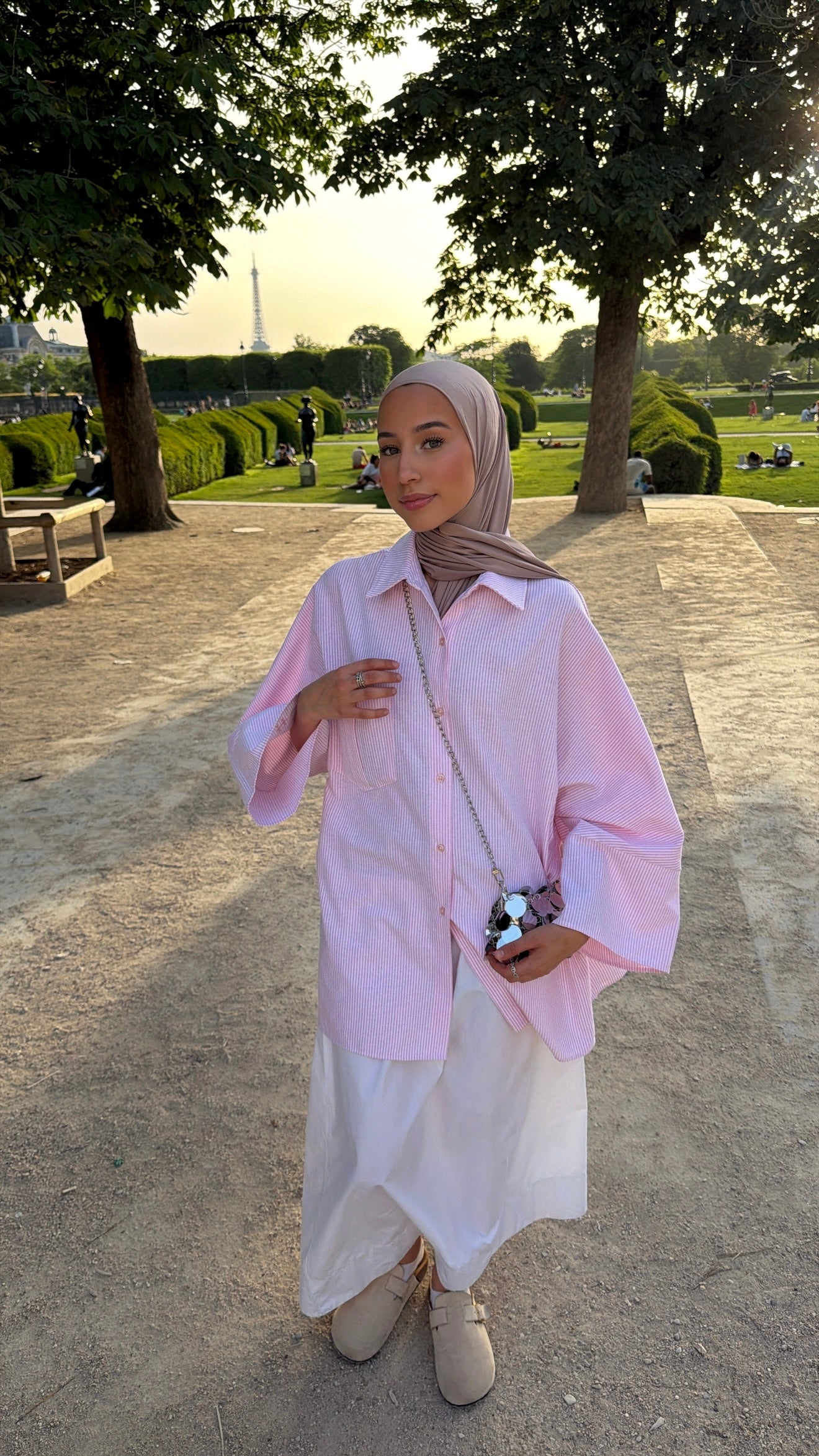 CHEMISE CASUAL - ROSE