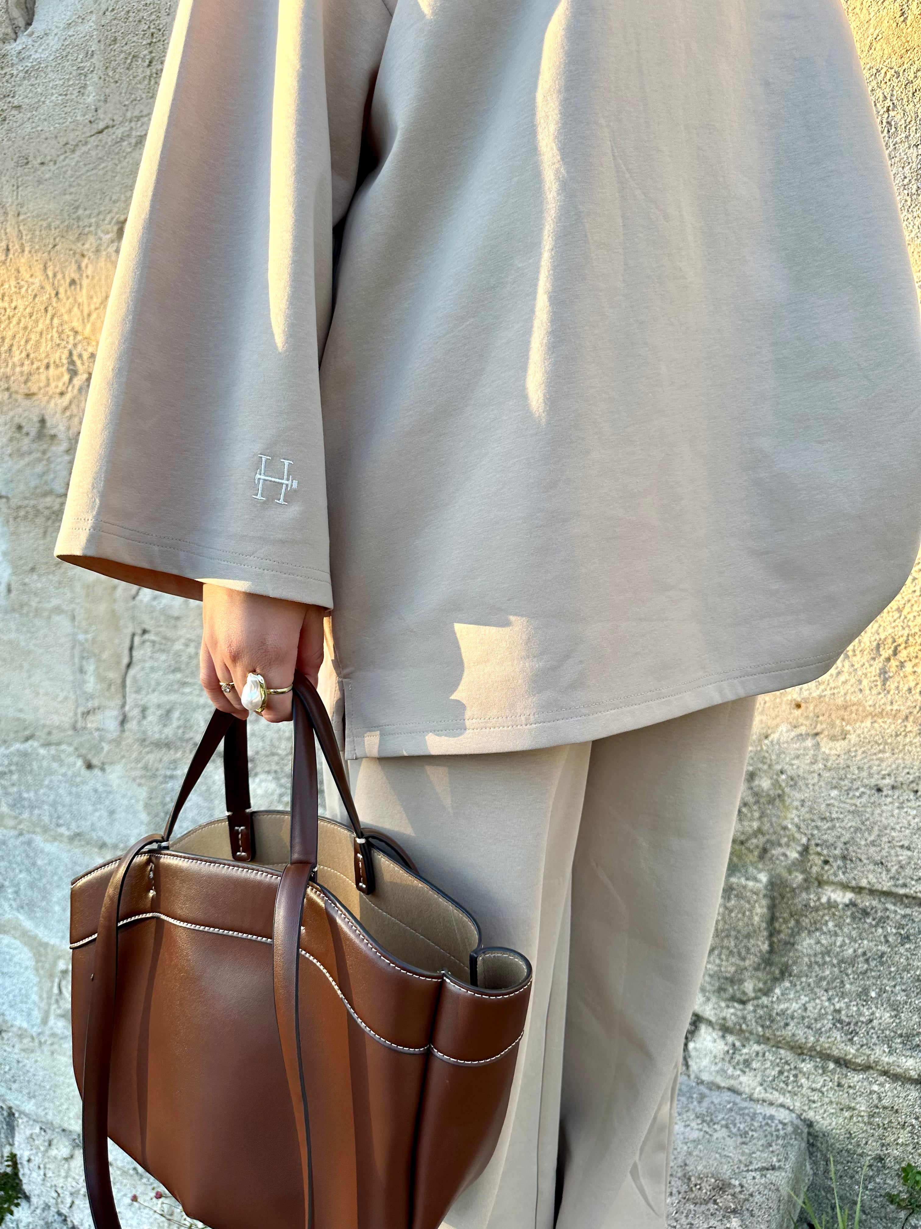 ENSEMBLE ESSENTIAL - BEIGE