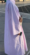 ROBE CHEMISE CASUAL - ROSE